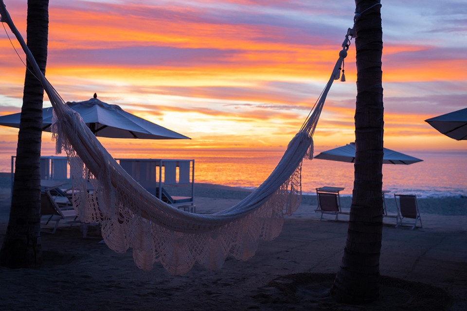 Garza Blanca Sunset